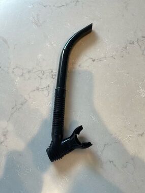 Genesis Surf Snorkel Black Silicone